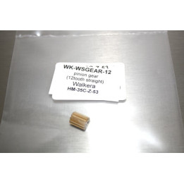 WK-WSGEAR-12 - The pinion gear (12tooth straight) for Brushless of DF35C, DF36 and DF60 Walkera