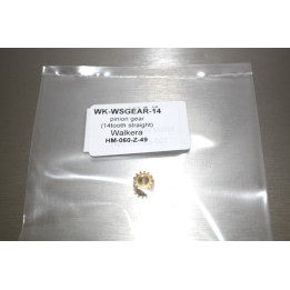WK-WSGEAR-14 - The pinion gear (14tooth straight) for Brushless of DF35C, DF36 and DF60 Walkera