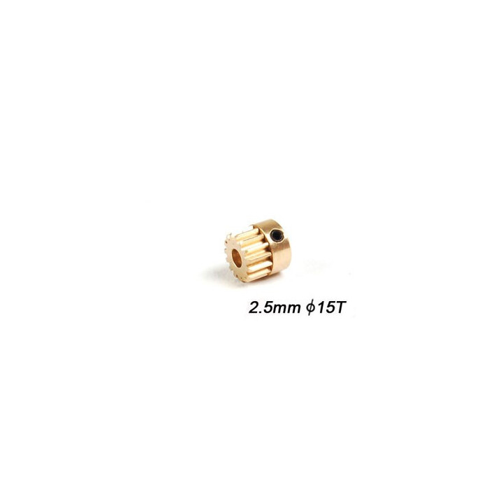 EA-039-15T - Motor Pinion 15T (2.5mm hole) Xtreme