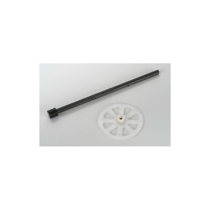 EF-2213 (EFLH2213) - Outer shaft, Main Gear and Bushing Holder Set: BMCX E-flite
