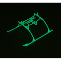 EF-2222GL (EFLH2222GL) - Landing Skid and Battery Mount Set, Glow in the dark: BCMX E-flite