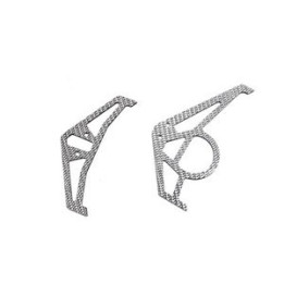 ESL017 - Graphite tail fins-SILVER Xtreme