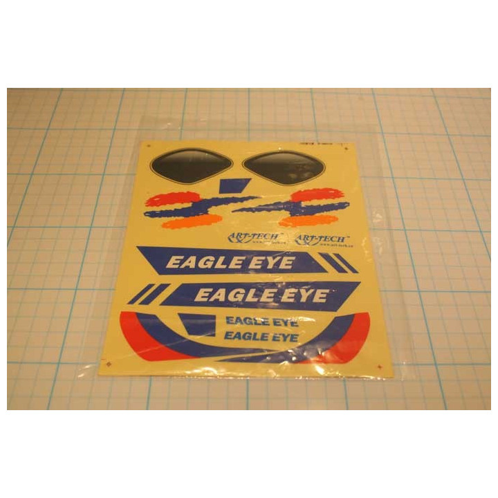 AR-44161 - Eagle Eye Sticker Art-Tech