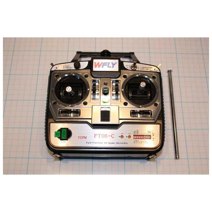 KDTX40M1-01 - Transmitter WFly FT06-C 40Mhz Mode 1 KDS-Gulang