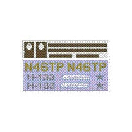 AR-45032 - MD500 Green Sticker Art-Tech