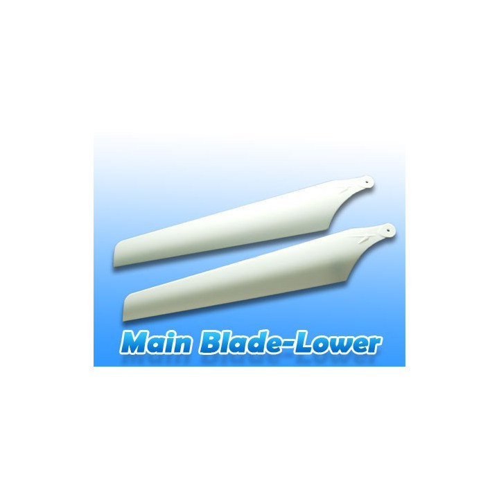 EBL006-W - Main Blade-Lower White (Big Lama) Xtreme