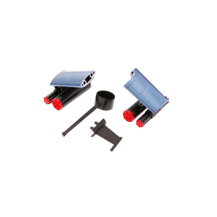 HM-4-3Q-Z-14BL - fuselage decoration( blue color) Walkera