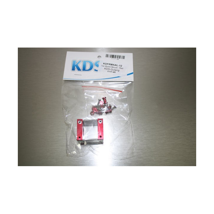 KDFRMAAL-12 - Tail Boom Mount - Red (1117-4R) KDS-Gulang