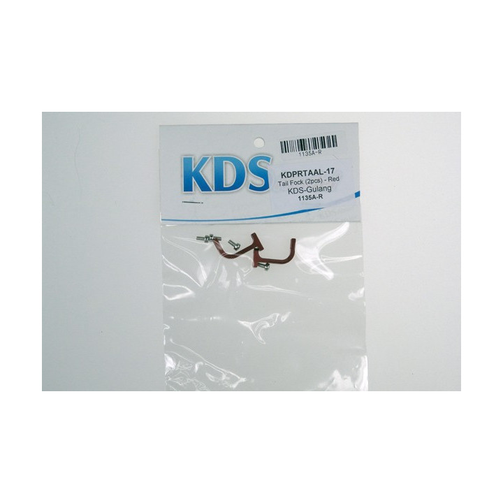 KDPRTAAL-17 - Tail Fock (2pcs) - Red (1135A-R) KDS-Gulang