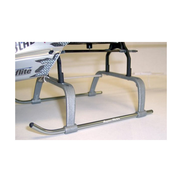 SK-SLG300-BKSV - Superskids 300 Black-Silver with Silver mounts (SLG300BK-SV) SuperSkids