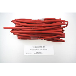 TO-SHK05RD-01 - 5mm Heat Shrink Tube Red 1m