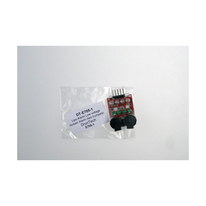 DT-E705-1 - Lipo Alarm Low voltage buzzer Alarm (two trumpets)