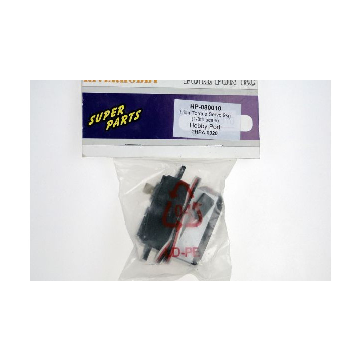HP-080010 - High Torque Servo 9kg (1/8th scale) Hobby Port