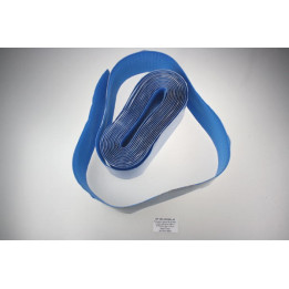 DT-VELCROBL-01 - Polyester Velcro Blue Peel-n-stick adhesive side V-STRONG 8cm x 50cm