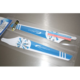 EBL006-B - Main Blade-Lower White Blue (Big Lama) Xtreme