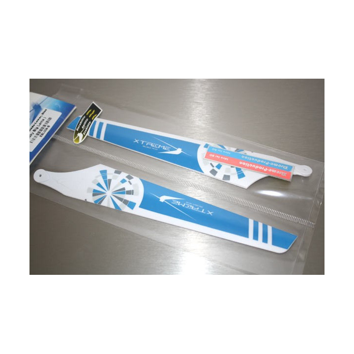 EBL006-B - Main Blade-Lower White Blue (Big Lama) Xtreme