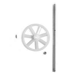 EBL008 - Outer Shaft and Gear Set(for Esky Big Lama Coaxial) Xtreme