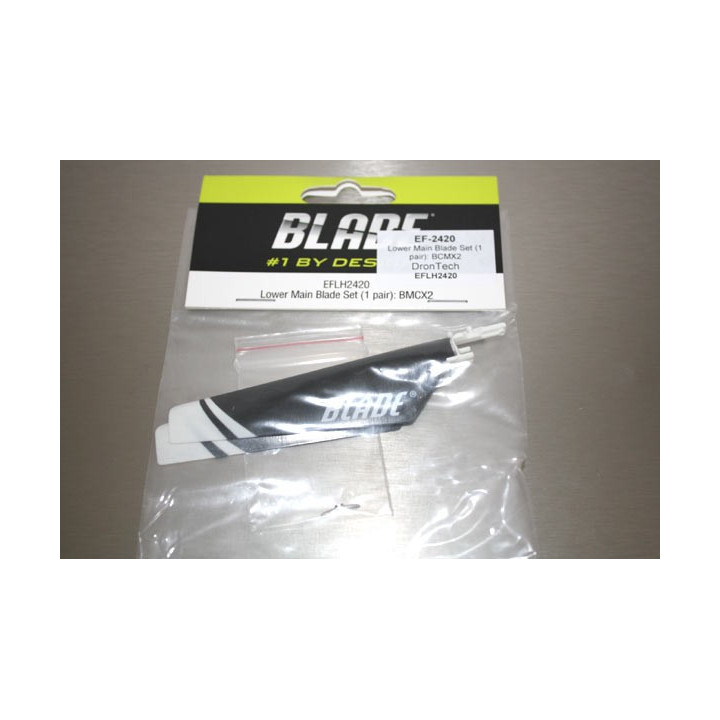 EF-2420 (EFLH2420) - Lower Main Blade Set (1 pair): BCMX2 E-flite