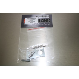 KDFRMAAL-14 - Tail boom mount SV - Titanium (1117SV) KDS-Gulang