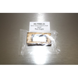 RE-FRMA-03 - Servo wood support small (4pcs) Red Eagle