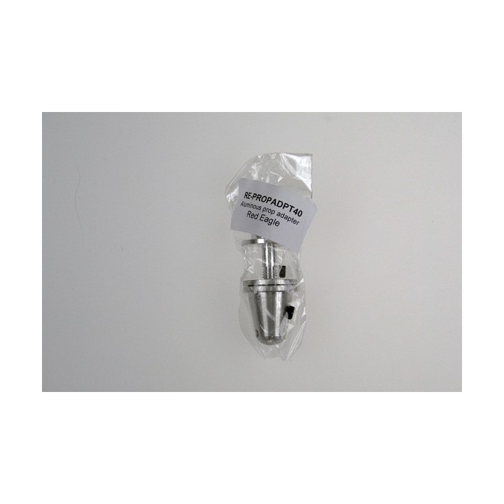 Aluminous prop adapter-RE-PROPADPT40-Hangar RC.com-Red Eagle