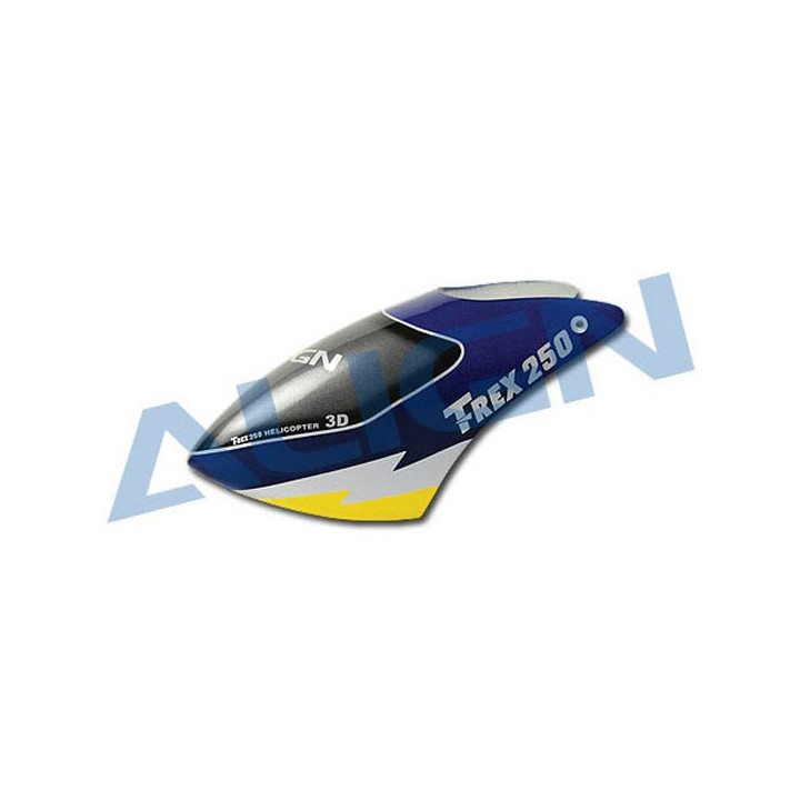 AL-H25002 - T-Rex 250 - 250 Painted Canopy/Blue (H25002) Align