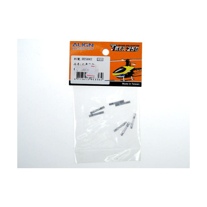 AL-H25042T - T-Rex 250 - Aluminum Hexagonal Bolt (H25042T) Align