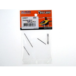 AL-H25057T - T-Rex 250 - Stainless Steel Linkage Rod (H25057T) Align