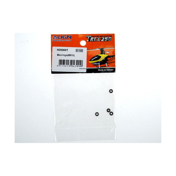AL-H25060T - T-Rex 250 - Bearings(681X) (H25060T) Align