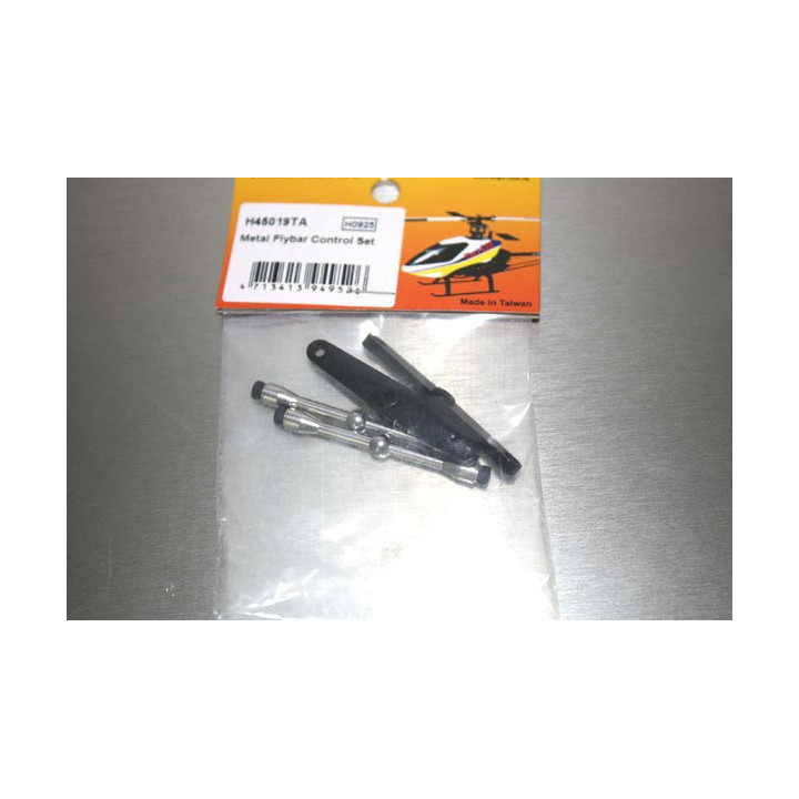AL-H45019TA - T-Rex 450 - Metal Flybar Control Set (H45019TA) Align