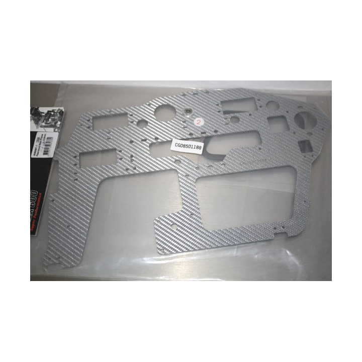 AL-HN6056T - T-Rex 600 - Fiberglass Main Frame(L)/2.0mm (HN6056T) Align