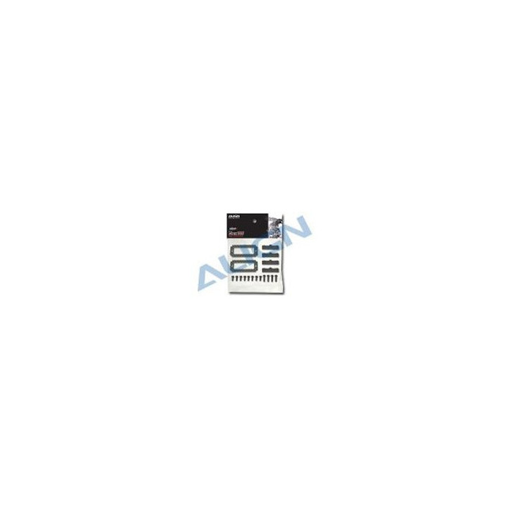 AL-HN6070T - T-Rex 600 - 600N 18G Servo Adapter Plate (CF) (HN6070T) Align