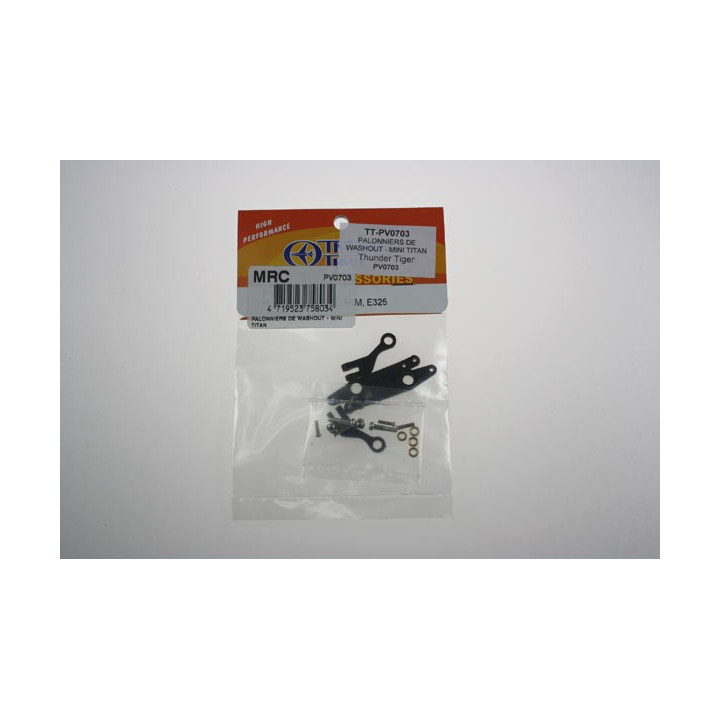 TT-PV0703 - PALONNIERS DE WASHOUT - MINI TITAN (PV0703) Thunder Tiger