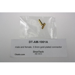 DT-AM-1001A-male and female, 3.5mm gold plated connector