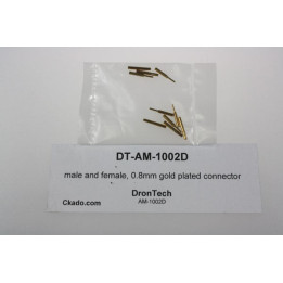 DT-AM-1002DX5-male and female, 0.8mm gold plated connector x 5