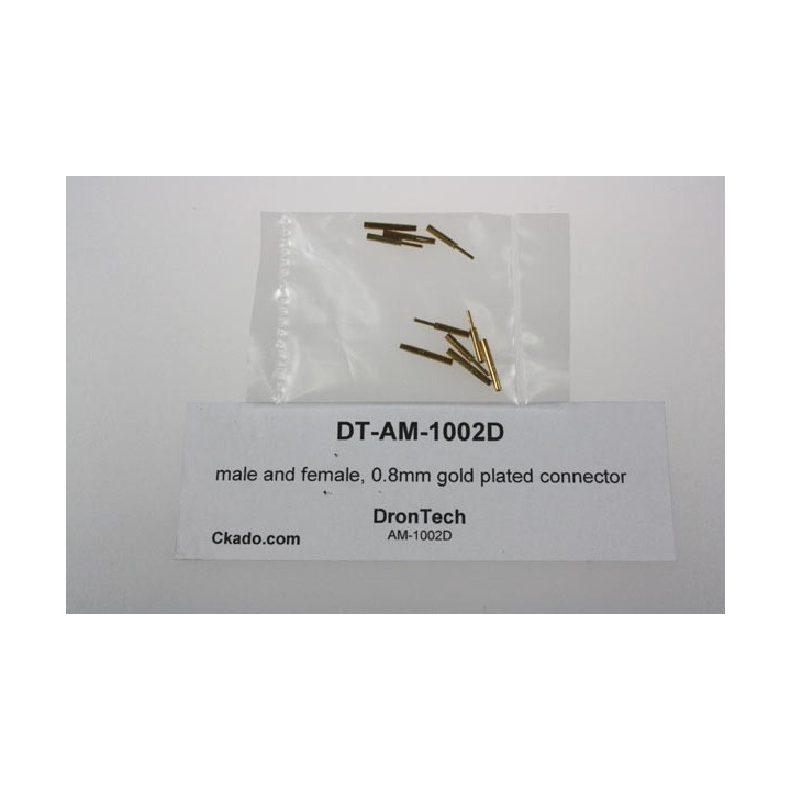 DT-AM-1002DX5-male and female, 0.8mm gold plated connector x 5