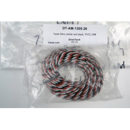 DT-AM-1305-26-Twist Wire (white red black, PVC) 26