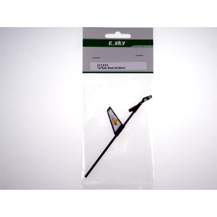 EK-002680 - Tail Rotor Blade Set (Black) Esky