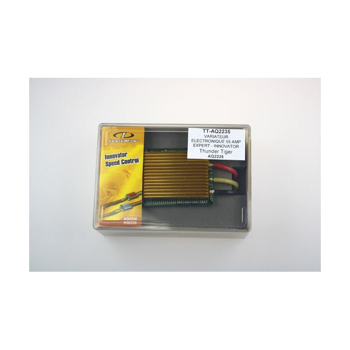 TT-AQ2235 - VARIATEUR ELECTRONIQUE 55 AMP EXPERT - INNOVATOR (AQ2235) Thunder Tiger