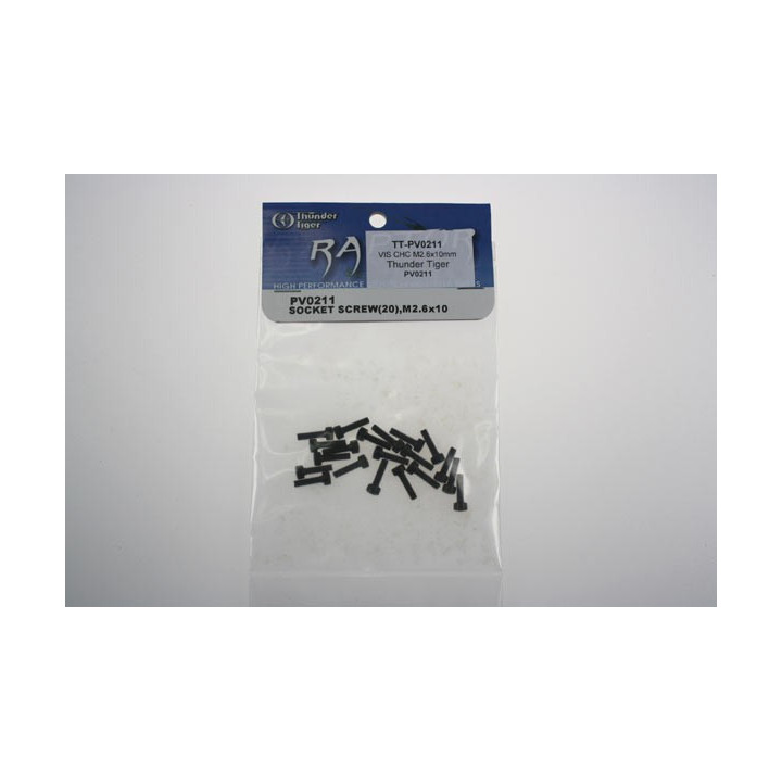 TT-PV0211 - VIS CHC M2.6x10mm (PV0211) Thunder Tiger