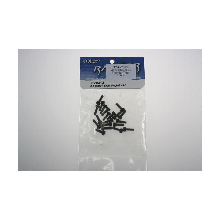 TT-PV0212 - VIS CHC M3x10mm (PV0212) Thunder Tiger
