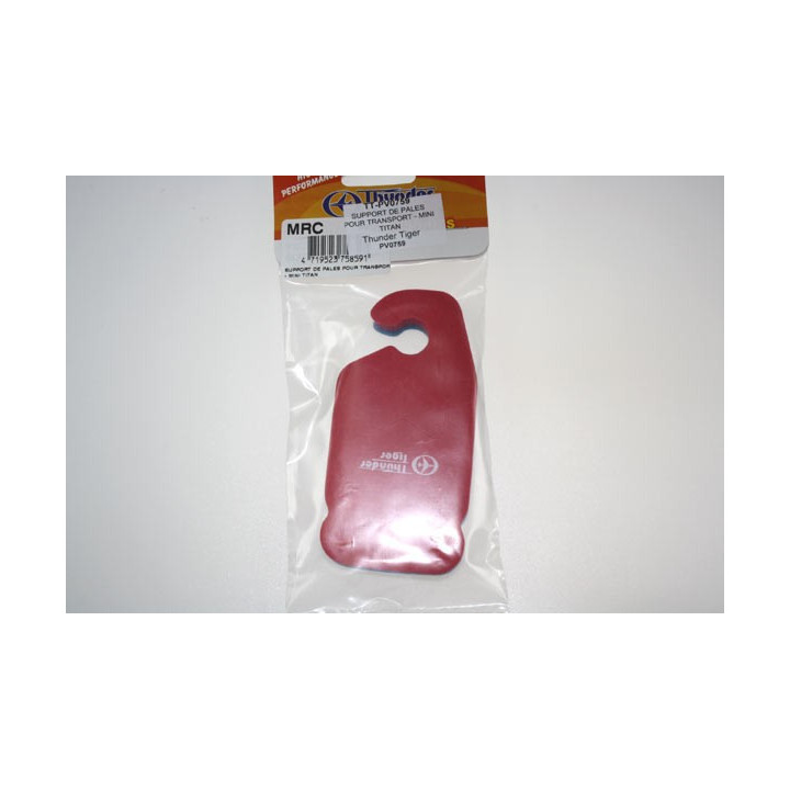 TT-PV0759 - SUPPORT DE PALES POUR TRANSPORT - MINI TITAN (PV0759) Thunder Tiger