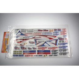 TT-PV0766 - PLANCHE DE DECORATION - MINI TITAN (PV0766) Thunder Tiger