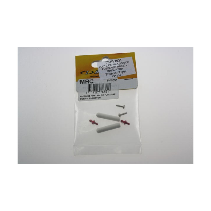 TT-PV1031 - PLOTS DE FIXATION DE FUSELAGE MD530 - INNOVATOR (PV1031) Thunder Tiger
