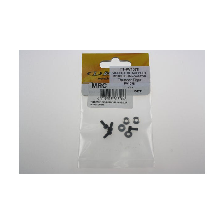 TT-PV1078 - VISSERIE DE SUPPORT MOTEUR - INNOVATOR (PV1078) Thunder Tiger