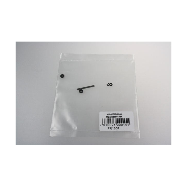 HM-V370D01-Z-04 - Main rotor shaft Walkera