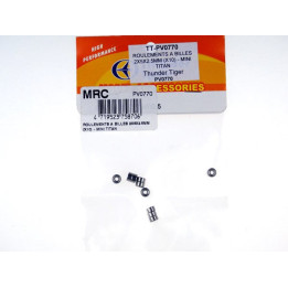 TT-PV0770 - ROULEMENTS A BILLES 2X5X2.5MM (X10) - MINI TITAN (PV0770) Thunder Tiger