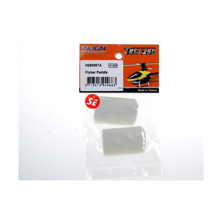 AL-H25008TA - T-Rex 250 - Flybar Paddle SE (H25008TA) Align