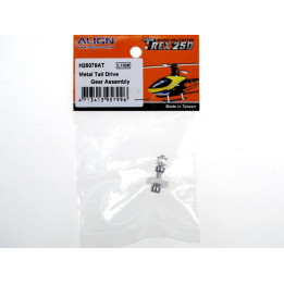 AL-H25079AT - T-Rex 250 - Metal Tail Drive Gear Assembly (H25079AT) Align