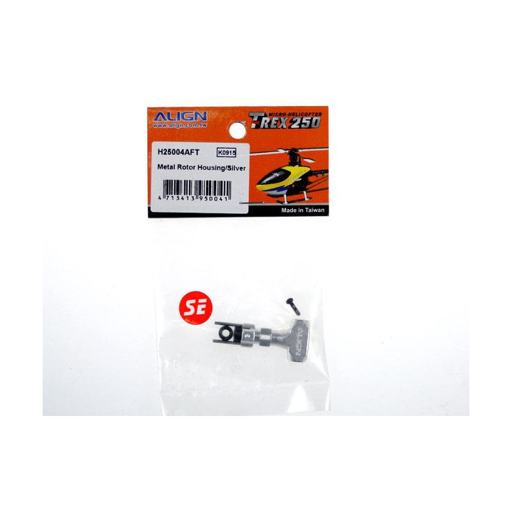 AL-H25004AFT - T-Rex 250 - Metal Rotor Housing/Silver (H25004AFT) Align